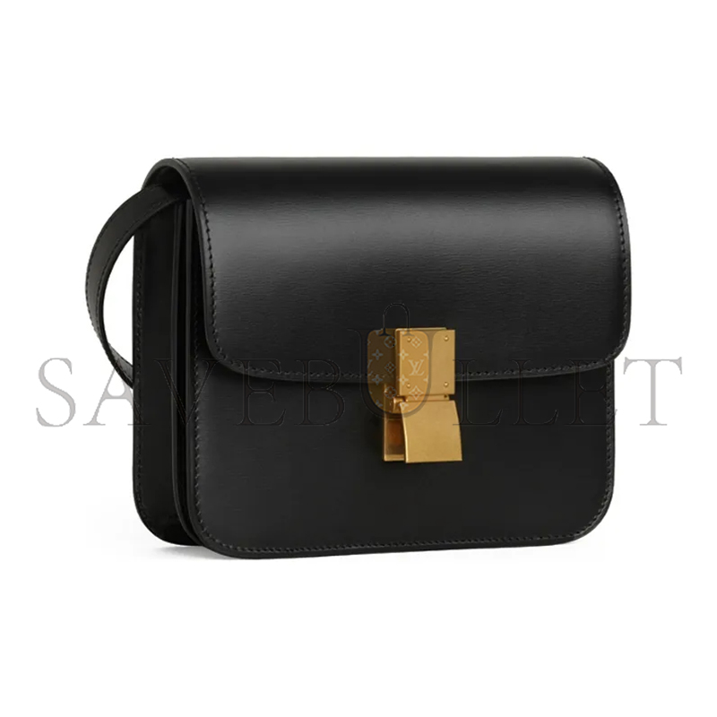 CELINE SHOULDER BAG IN TEEN CLASSIC POLISHING CALFSKIN 192523DLS.38NO (18.5*15.5*6cm)