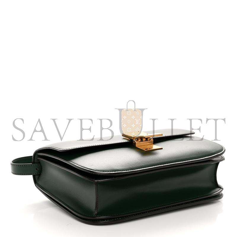 CELINE MEDIUM SHOULDER BAG IN TEEN CLASSIC STRIPED CALFSKIN 164173DLS.27DV (24*18*7cm)