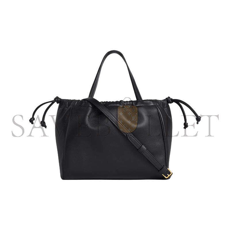 CELINE SMALL DRAWSTRING BAG IN CABAS TRIOMPHE SMOOTH COWHIDE 111013DU3.38NO (22*17*15cm)