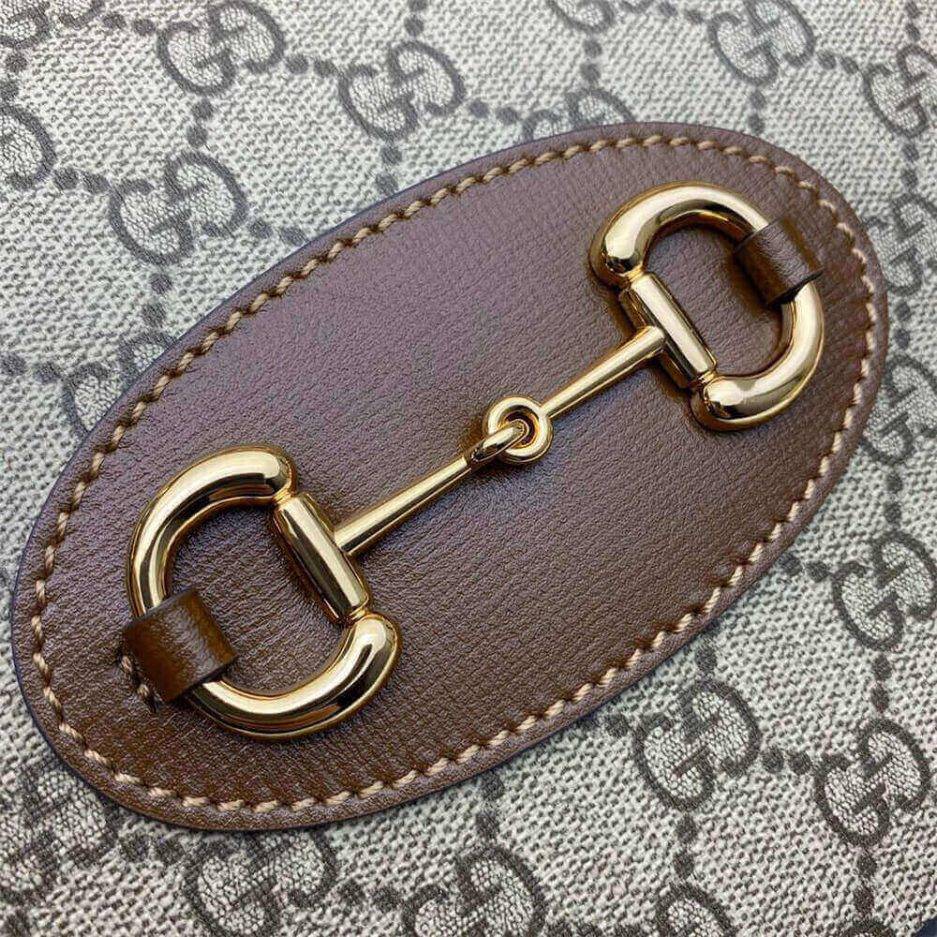 GUCCI HORSEBIT 1955 SMALL TOP HANDLE BAG 621220 (25*24*9cm) GUCCI HORSEBIT 1955 SMALL TOP HANDLE BAG 621220 (25*24*9cm)