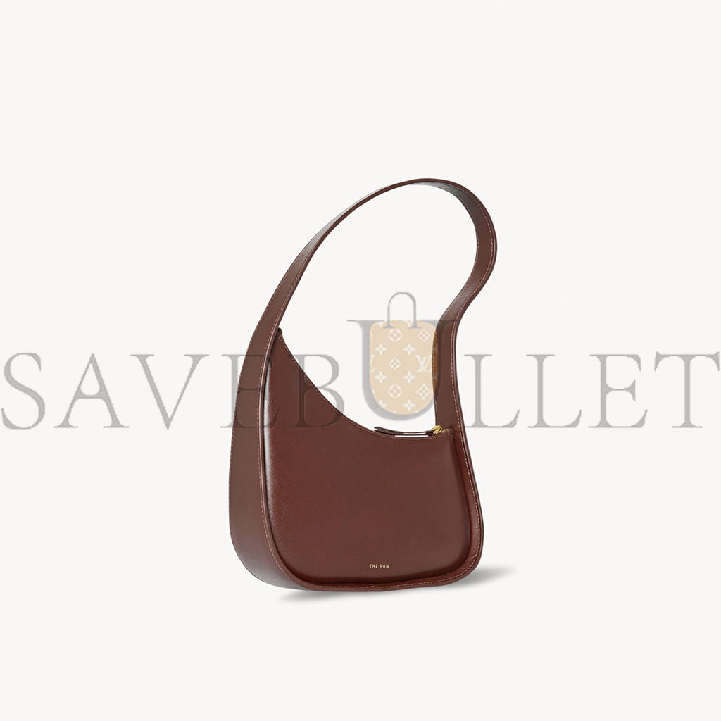THE ROW HALF MOON BAG IN LEATHER CHERRY WOOD W1249L60CHYWD (34*20*6cm) THE ROW HALF MOON BAG IN LEATHER CHERRY WOOD W1249L60CHYWD (34*20*6cm)