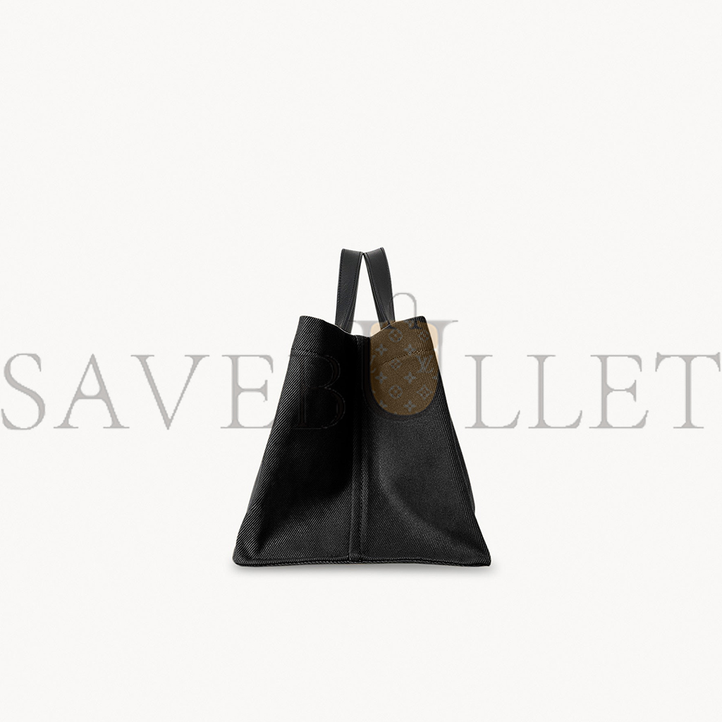 THE ROW IDAHO BAG IN COTTON BLACK W1593W253BLSG (35*20*17cm) THE ROW IDAHO BAG IN COTTON BLACK W1593W253BLSG (35*20*17cm)