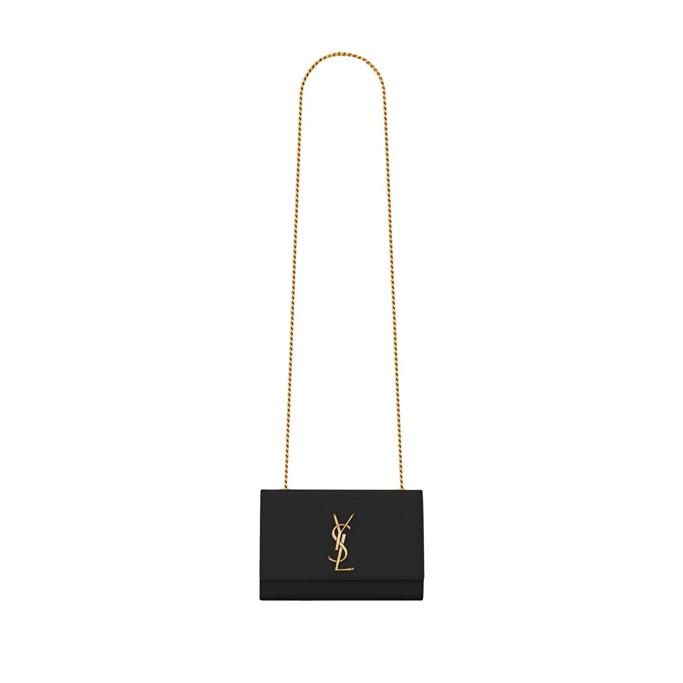 YSL KATE SMALL CHAIN BAG IN GRAIN DE POUDRE EMBOSSED LEATHER 469390BOW0J1000 (20*12.5*5cm) YSL KATE SMALL CHAIN BAG IN GRAIN DE POUDRE EMBOSSED LEATHER 469390BOW0J1000 (20*12.5*5cm)