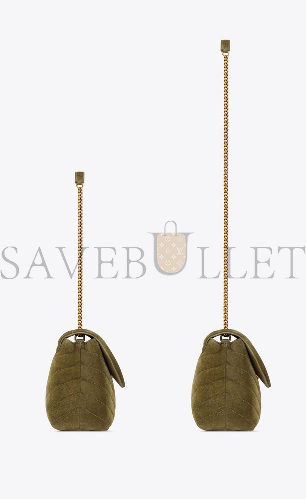 YSL LOULOU SMALL IN QUILTED "Y" SUEDE 4946991U8673206 (23*17*9cm) YSL LOULOU SMALL IN QUILTED "Y" SUEDE 4946991U8673206 (23*17*9cm)