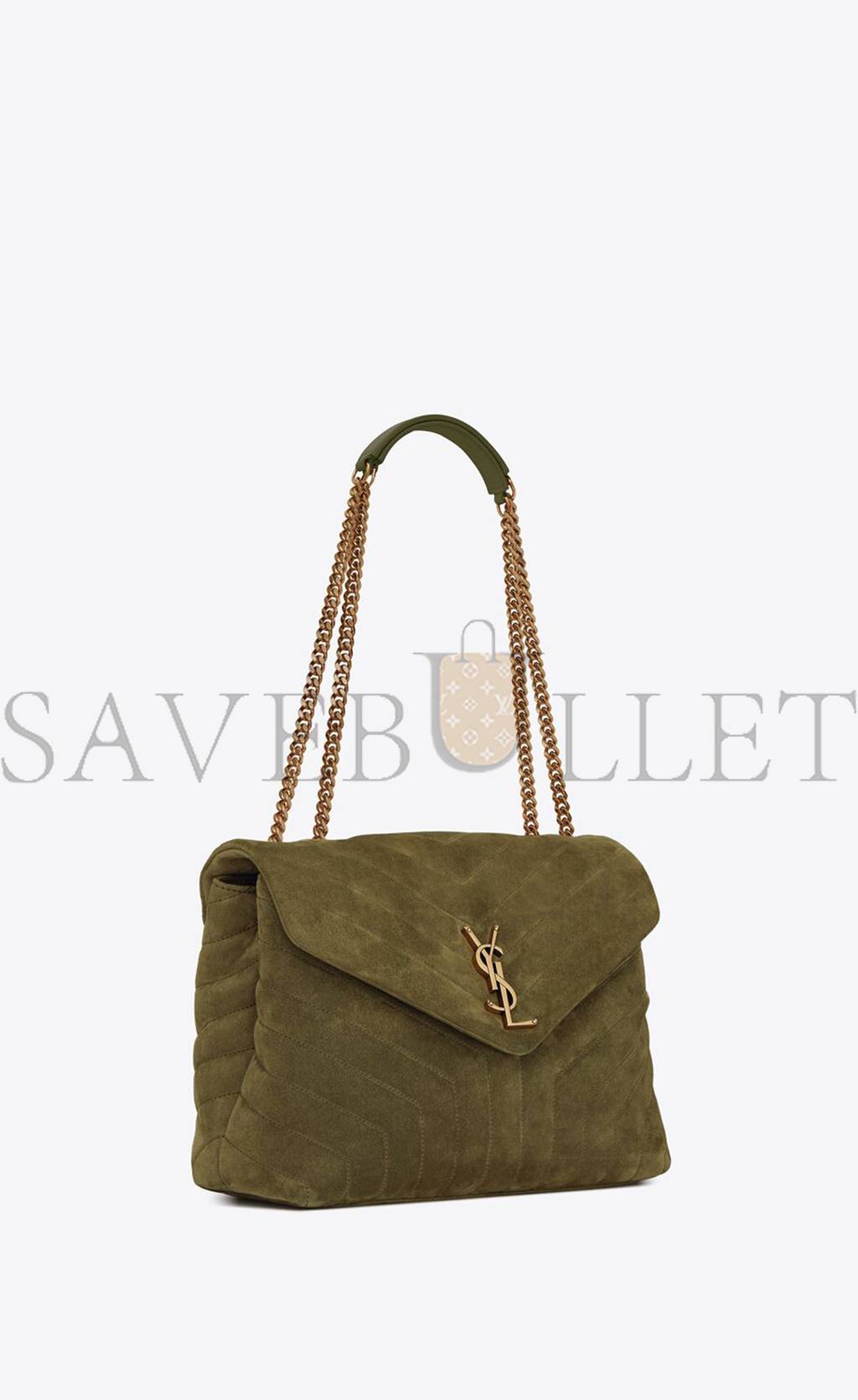 YSL LOULOU MEDIUM IN QUILTED SUEDE 5749461U8673206 (32*22*12cm) YSL LOULOU MEDIUM IN QUILTED SUEDE 5749461U8673206 (32*22*12cm)